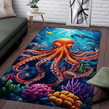 Custom Octopus Welcome Mat for Front Door and Entryway