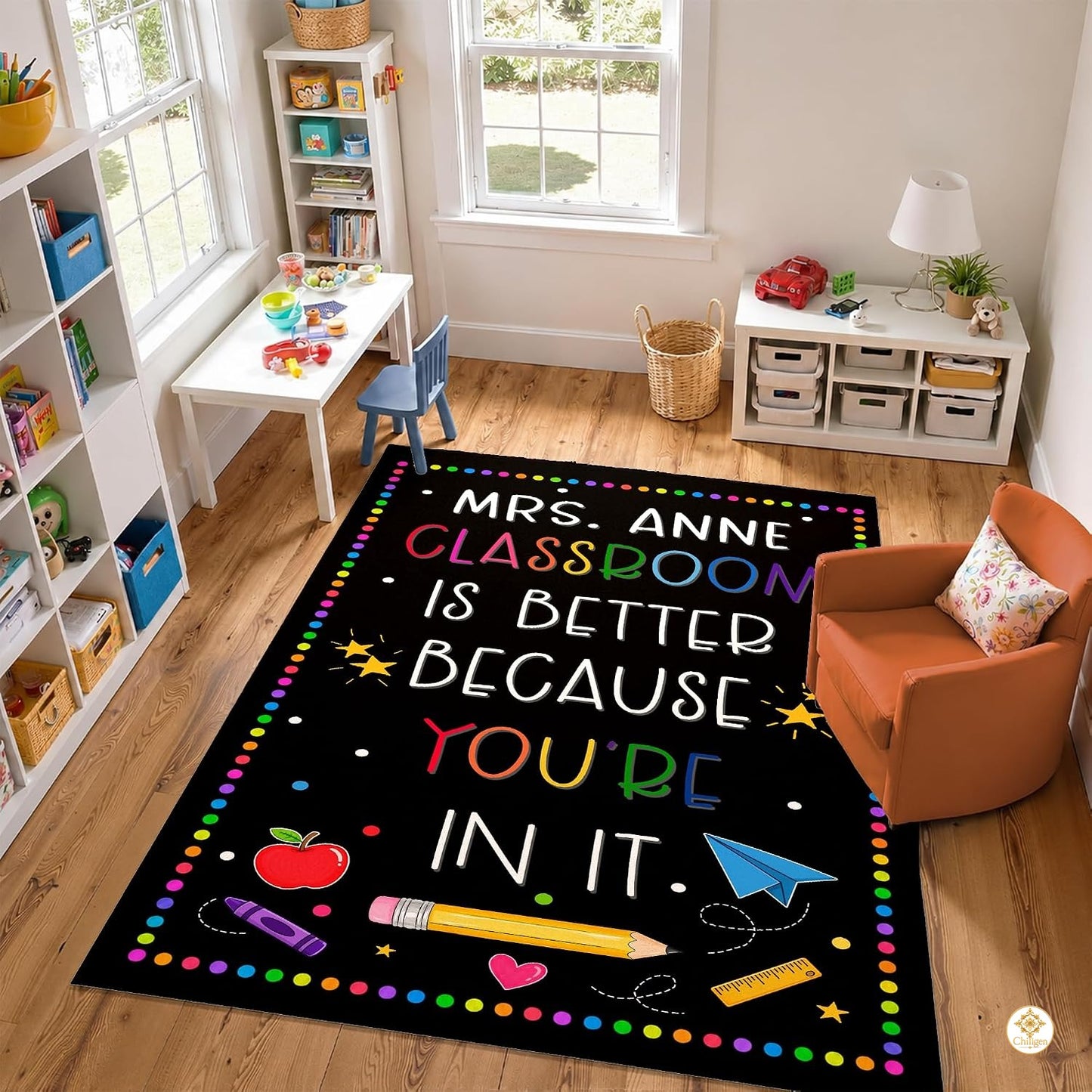 Personalized Welcome Doormat with Family Name and Address