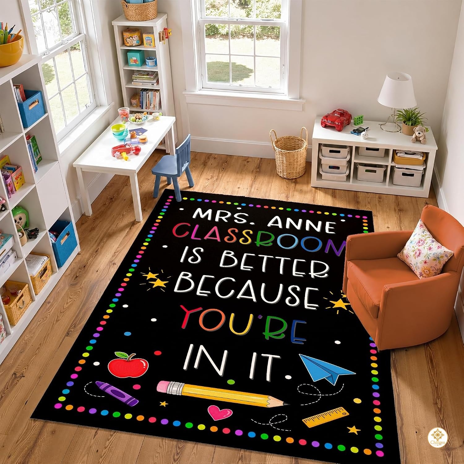 Personalized Welcome Doormat with Family Name and Address