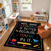 Personalized Welcome Doormat with Family Name and Address