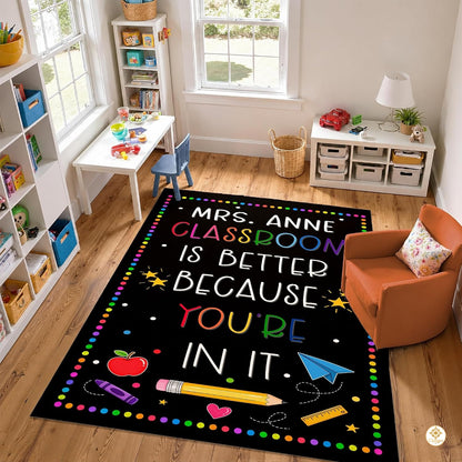 Personalized Welcome Doormat with Family Name and Address