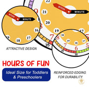 Custom Feelings Wheel Welcome Mat for Classroom and Office