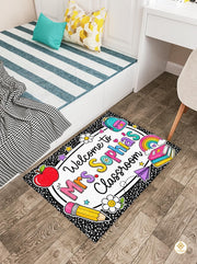 Personalized Welcome Doormat for Class and Teacher