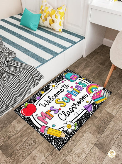 Personalized Welcome Doormat for Class and Teacher