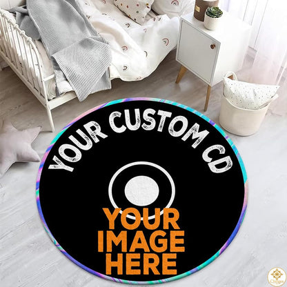 Custom Music Round Rug