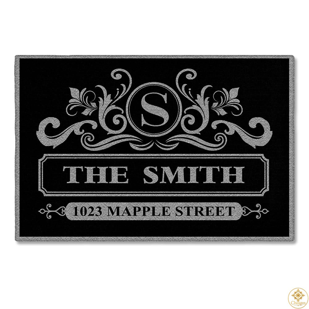 Custom Monogram Doormat