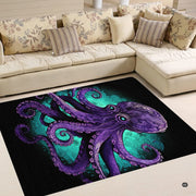 Dimension chart displaying size options for octopus ocean area rug. - thumbnail image 2 of 8