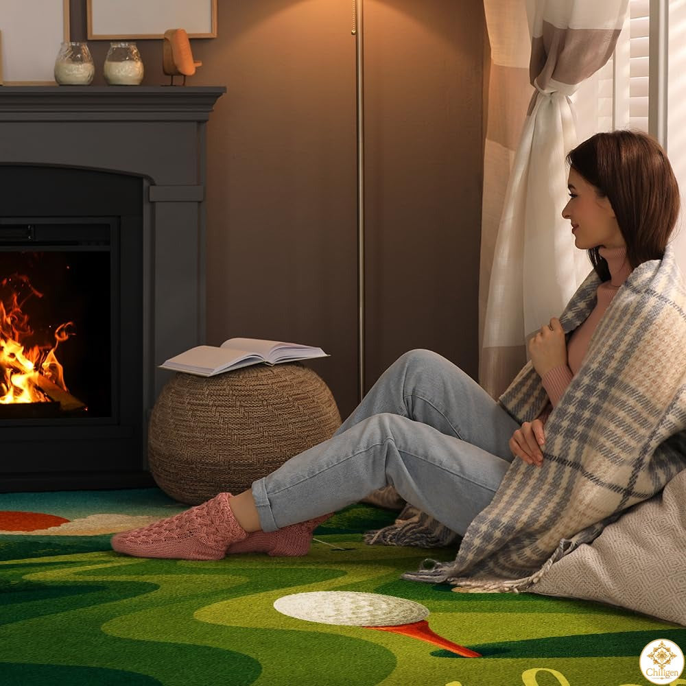 Custom Golf Area Rug