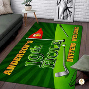 Custom Golf Welcome Mat for Front Door and Entryway