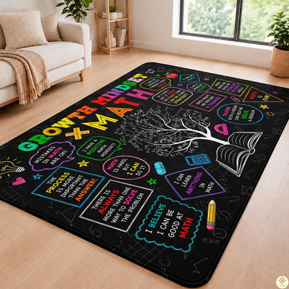 Custom Math Area Rug