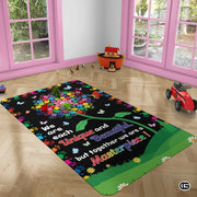 Custom Family Name Doormat with Monogram and House Address