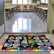 Custom Welcome Mat for Front Door and Classroom Entryway
