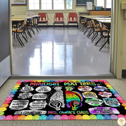 Custom Welcome Mat for Front Door and Classroom Entryway