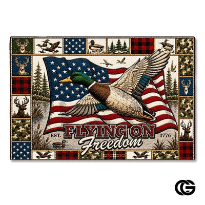 Personalized Hunting Welcome Doormat for Front Door