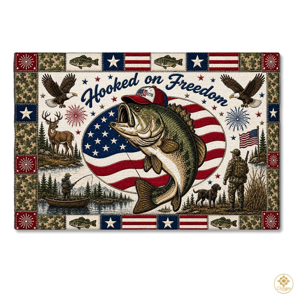 Personalized Hunting Doormat