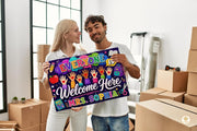 Personalized Classroom Doormat with Custom Teacher Name
