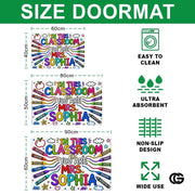 Personalized Classroom Doormat with Custom Teacher Name - Class-10