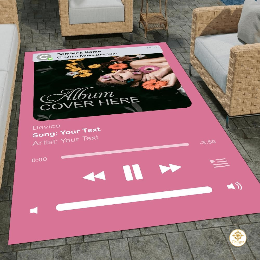Custom Family Name Doormat with Monogram and House Address - Album-01
