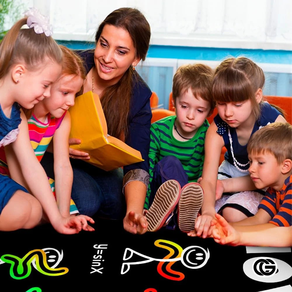 Custom Mathematics Education Rug for Classroom and Playroom