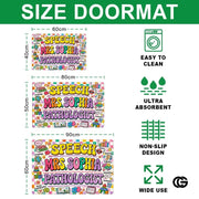 Personalized Classroom Welcome Doormat for Teachers and Students