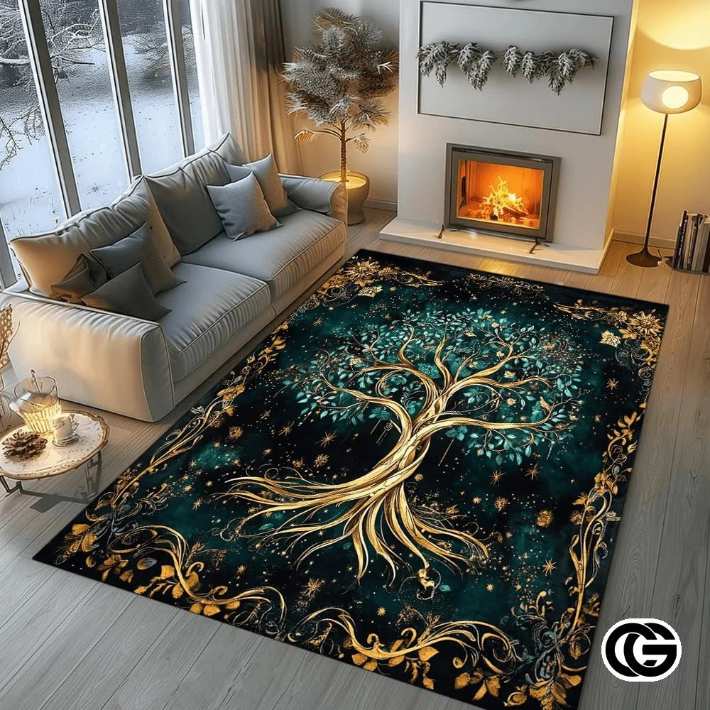 Custom Tree of Life Welcome Mat for Living Room and Bedroom - Tree-ds10