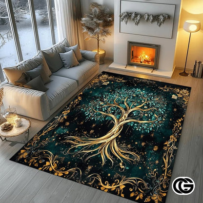 Custom Tree of Life Welcome Mat for Living Room and Bedroom - Tree-ds10