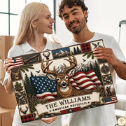 Personalized Hunting Doormat