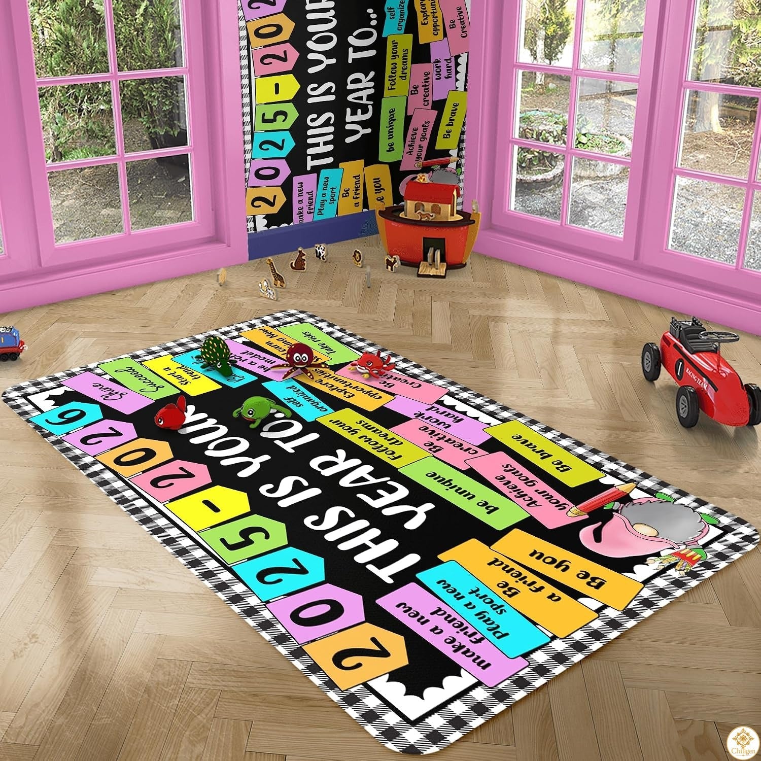 Mental Health Classroom Area Rug