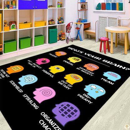 Mental Health Classroom Area Rug