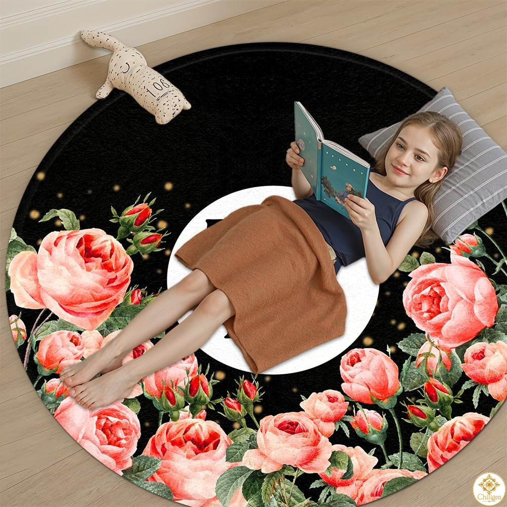 Custom Music Round Rug