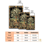 Custom Tree of Life Doormat with Celtic Monogram