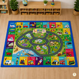 Personalized Welcome Doormat with Family Name and Address