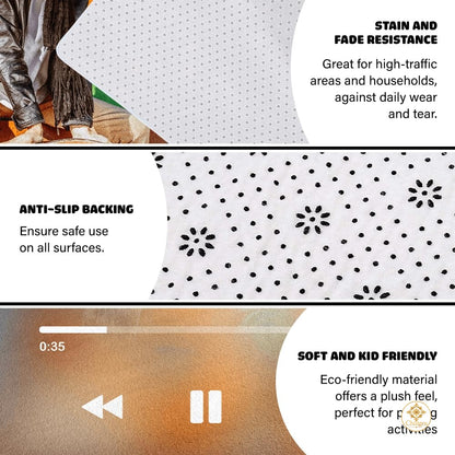 Personalized Music Welcome Mat with Custom Photo and Text - Album-03