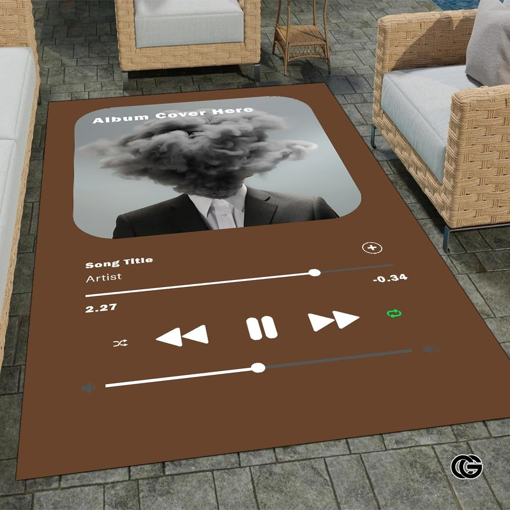 Personalized Welcome Doormat with Family Name and Address - Custom Your Photo Rug