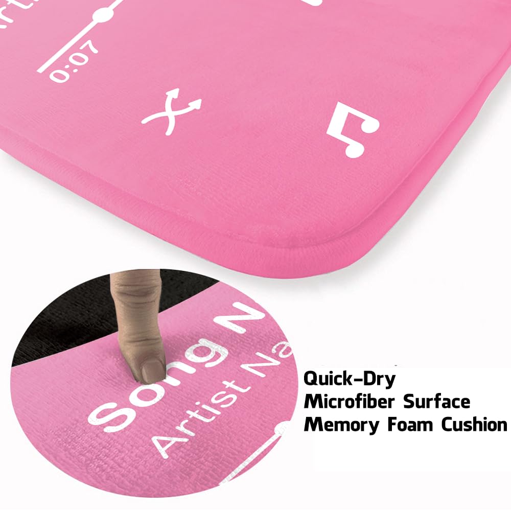 Custom Music Album Doormat for Front Door and Entryway