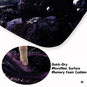 Overhead angle highlighting the sunken shipwreck composition and deep sea purple octopus artwork. - thumbnail image 6 of 7