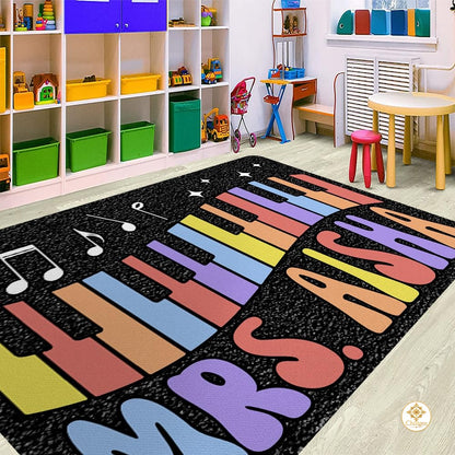 Custom Notebook Welcome Mat for Classroom and Bedroom