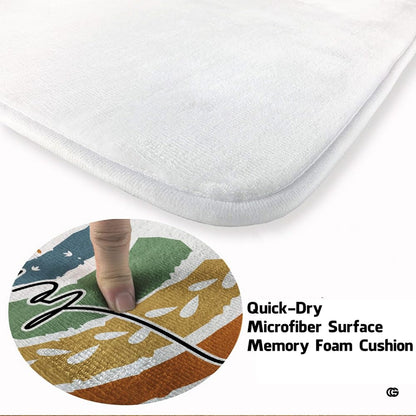 Detailed product perspective 10 of boho rainbow sign language classroom area rug - thumbnail image 10 of 10