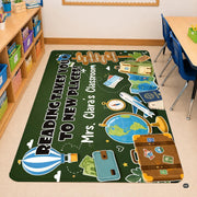 Global exploration voyage teacher area rug - view 8 - thumbnail image 8 of 8