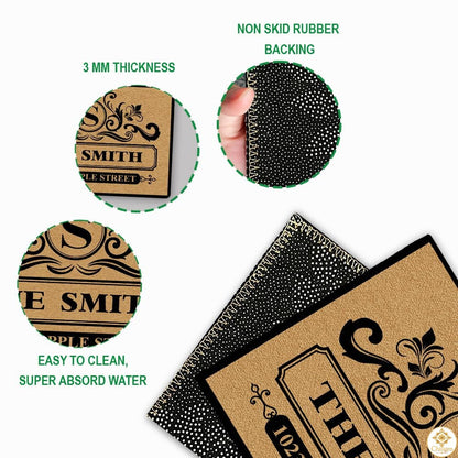 Custom Monogram Doormat