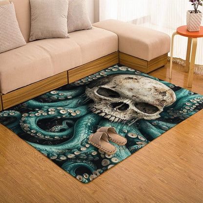Custom Octopus Welcome Mat for Front Door and Entryway
