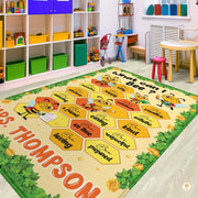 Custom Composition Notebook Welcome Mat with Teacher Name