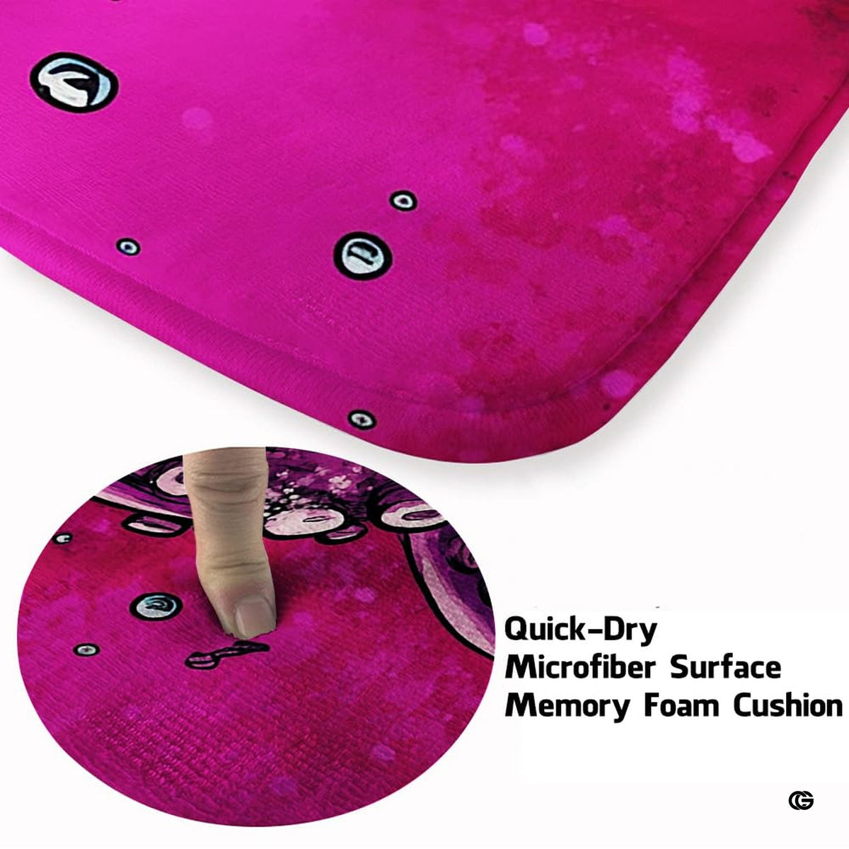 Corner perspective of the kraken sea monster rug accenting a contemporary living space. - image 5 of 7