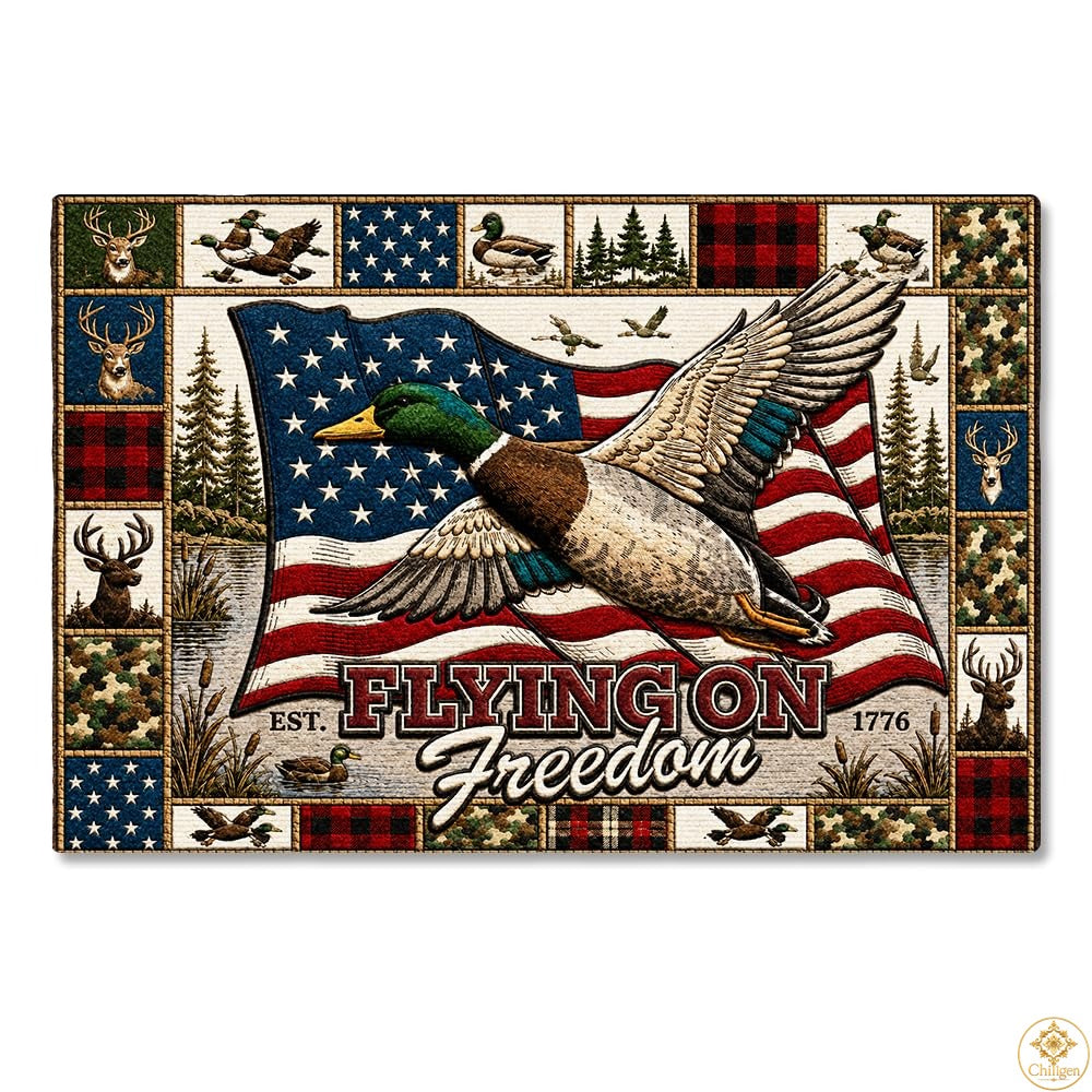 Personalized Hunting Doormat