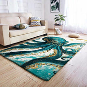 Custom Octopus Welcome Mat for Coastal Front Door