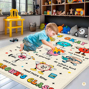 Custom Family Name Welcome Doormat for Front Door and Entryway