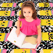 Custom Spanish ABC Classroom Rug for Playroom and School