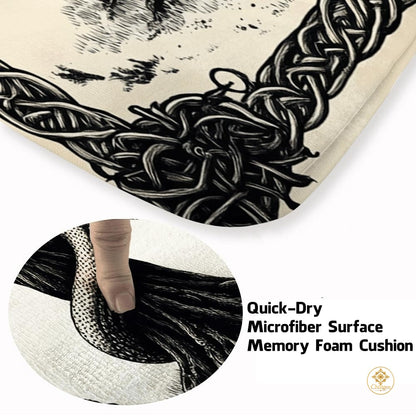 Custom Family Name Welcome Mat with Tree of Life and Address - Tree-ds18