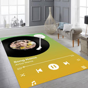 Custom Music Album Doormat for Front Door and Entryway