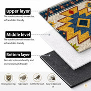 Custom Family Name Welcome Doormat for Front Door and Entryway - A3